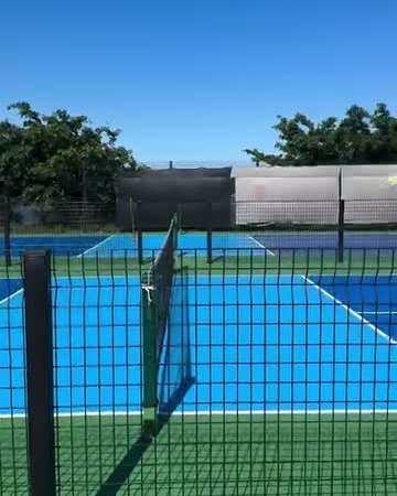 The courts at Down to Earth, Plett
