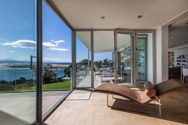 A luxury en-suite bedroom